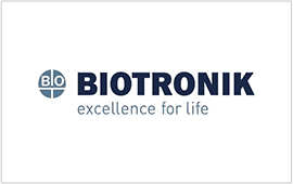 A logo of biotronic